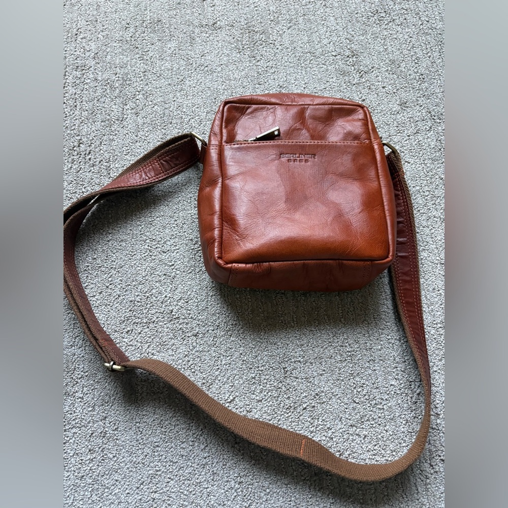 Genuine Leather Crossbody Bag